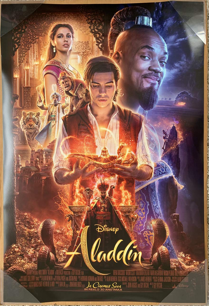 Amazon.co.jp: ALADDIN アラジン映画ポスター2サイドオリジナルINTL